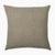 Olive green pillow cover with white floral motif from Colin and Finn.