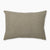 Matilda olive lumbar pillow cover from Colin and Finn on a white backdrop.