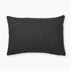 The black Onyx Lumbar pillow cover from Colin + Finn 