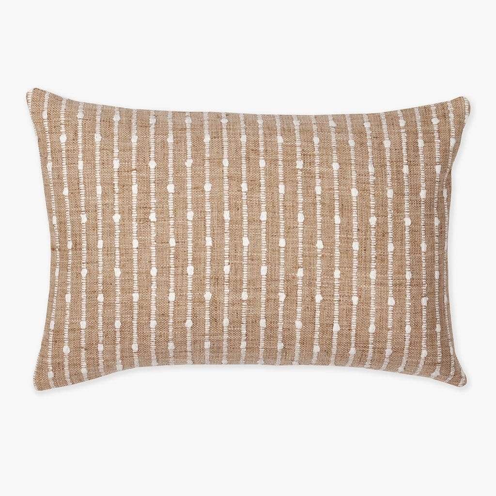 Bardot Lumbar Pillow Cover - Burlap