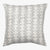 Emma pillow cover from Colin and Finn that's ivory with soft gray and olive flower motif.