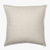 Selma pillow cover from Colin and Finn showing ivory woven front on a white background.