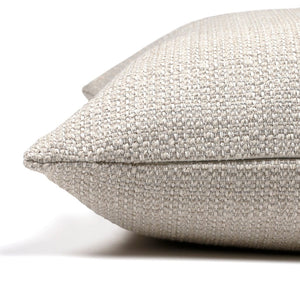 Side photo of Selma pillow showing the texture.