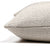 Side photo of Selma pillow showing the texture.