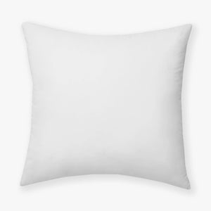 Colin and Finn solid white pillow inserts. Includes feather down and down alternative pillow inserts.