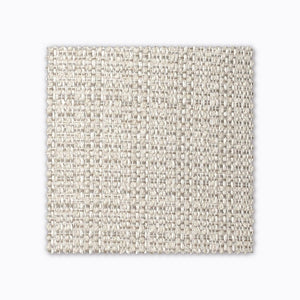 Selma fabric swatch from Colin and Finn. A solid basketweave woven ivory fabric